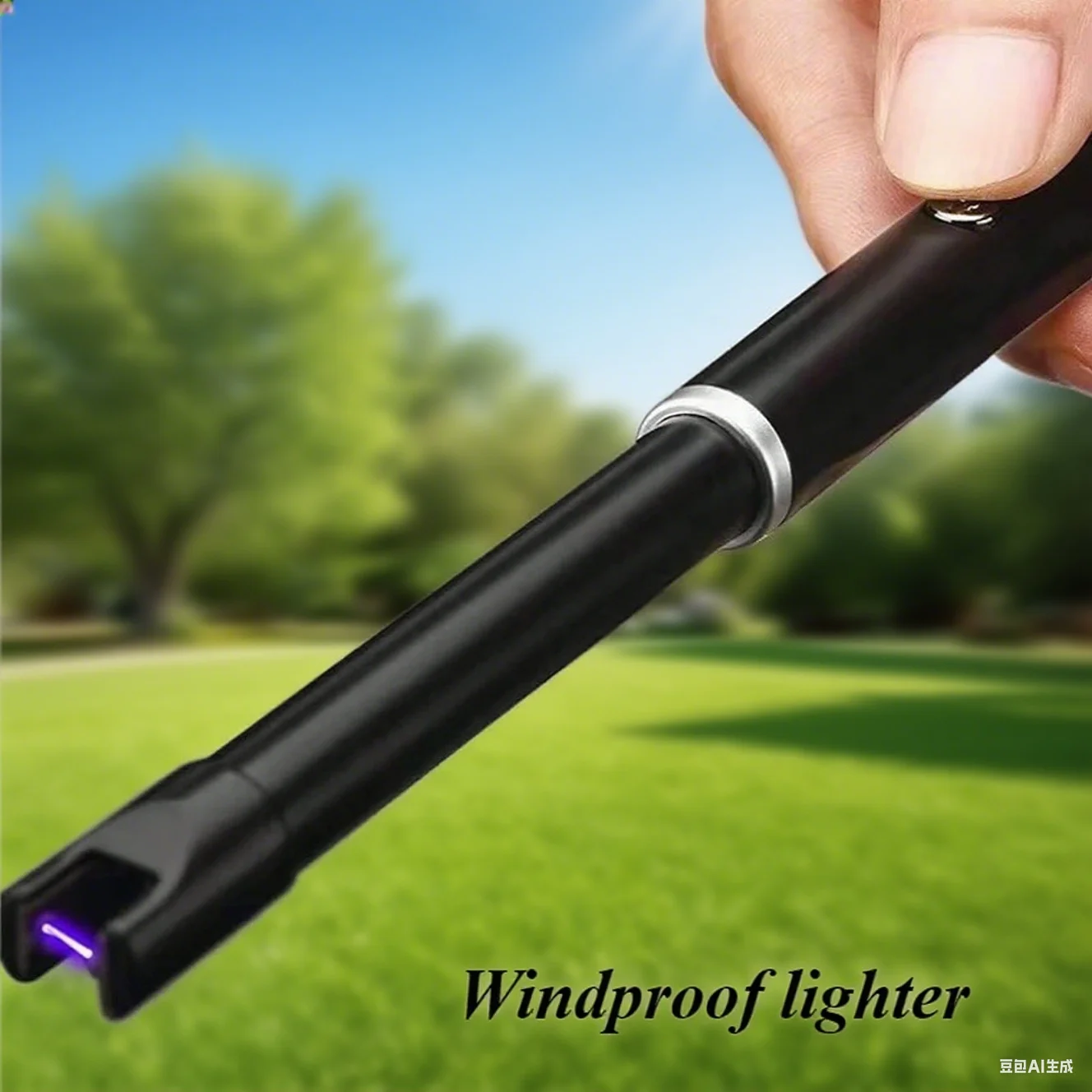 

New USB Rechargeable Arc Windproof Lighter, Kitchen Cooking Igniter, Portable Outdoor Barbecue Lighter, Cigarette Accessories