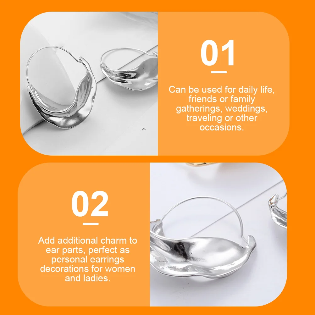 

Statement Earrings for Women Fashion Dangling Fun Hook Mini Circle Dangle Lightweight Women's