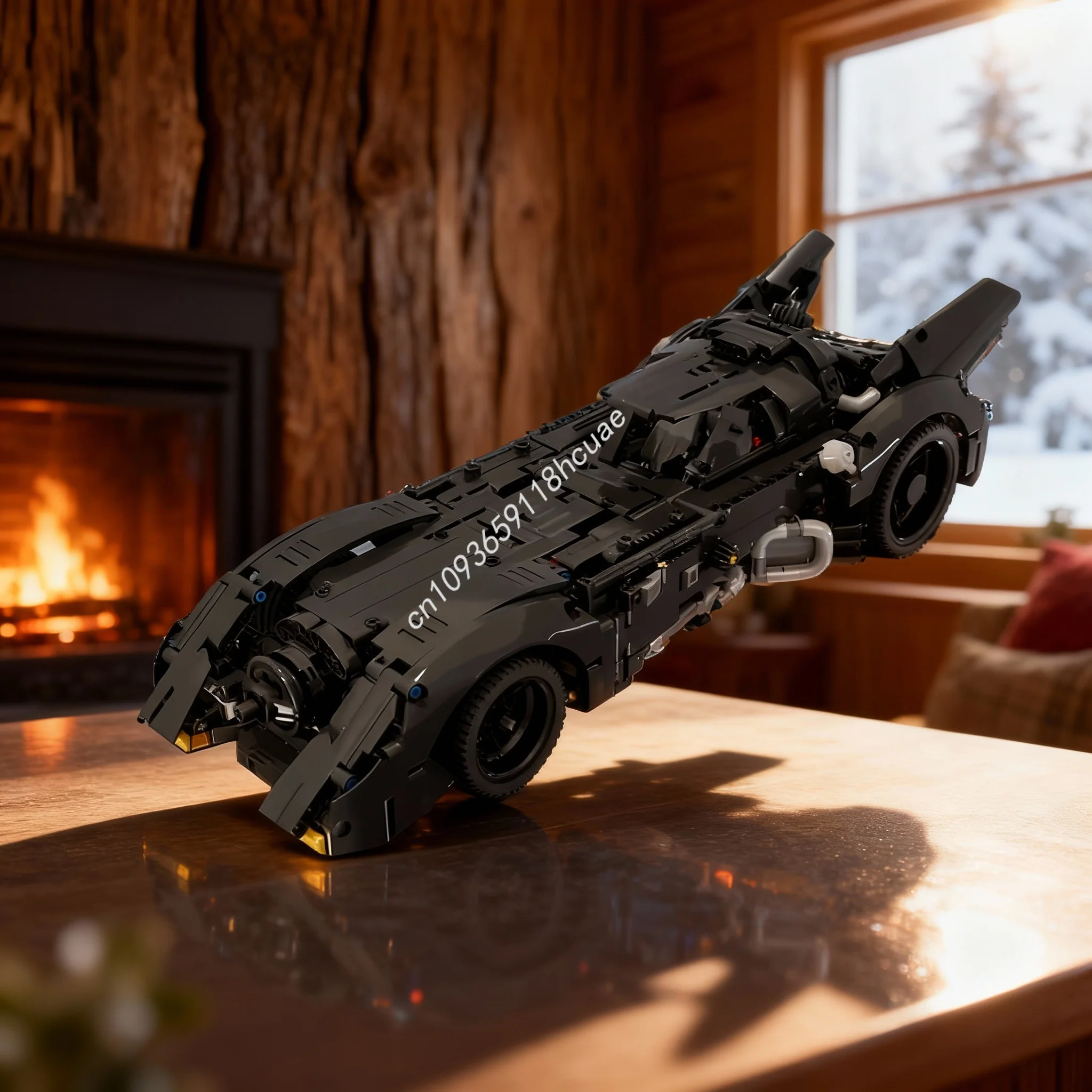 1271 Pezzi MOC BATMOBILE MODELLO ALTERNATIVO Blocchi Tecnici da Costruzione Giocattoli da Assemblare Regalo di Natale Idea Creativa Fai-da-Te