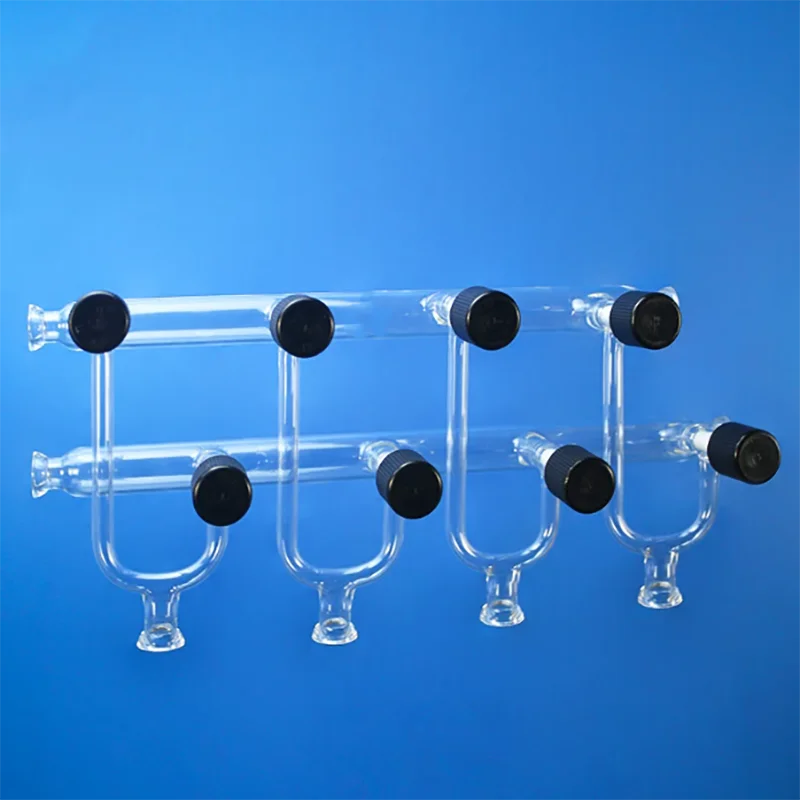 

1PCS Double row tube vacuum gas distributor vacuum device 3/4/5 section door