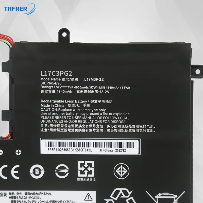 L17M3PG2 laptop battery for Lenovo y7000 y7000p Legion Y530 y540 y730 y740 l17c3pg1 l17l3pg1 l17m3pg1 l17c3pg2 l17m3pg3