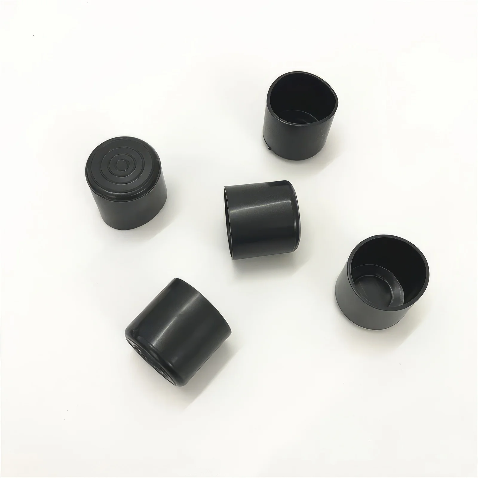 10Pcs Plastic Chair Table Feet Tube Suitable For Furniture Tables Chairs Mechanical Equipment Foot Covers Round Tube Sealing