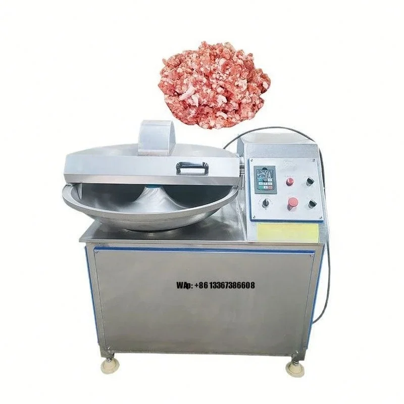 Bowl Cutter Chopper Blender Food Processor Meat Processing Machinery Industrial