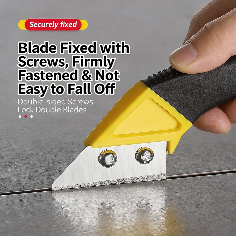 Gap Cleaning Knife Tile Grout Remover Wall Floor Joint Rake Scraper Ceramic Beautiful Seam Tool for Cutting Broken Particles