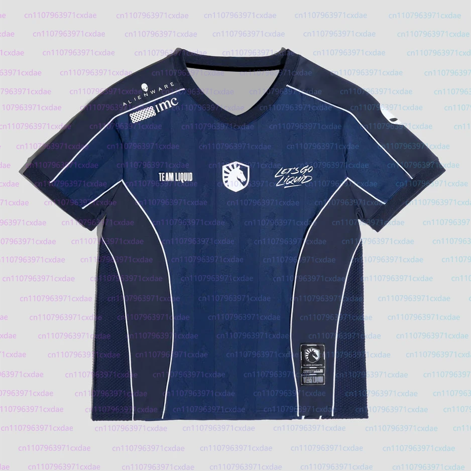 Camisa Team Liquid 2026 CS2 CSGO Esports Twistzz Uniformes de Treino para Fãs do Clube Principal Camisetas de Lembrança Personalizadas com ID Masculinas Tops de Verão