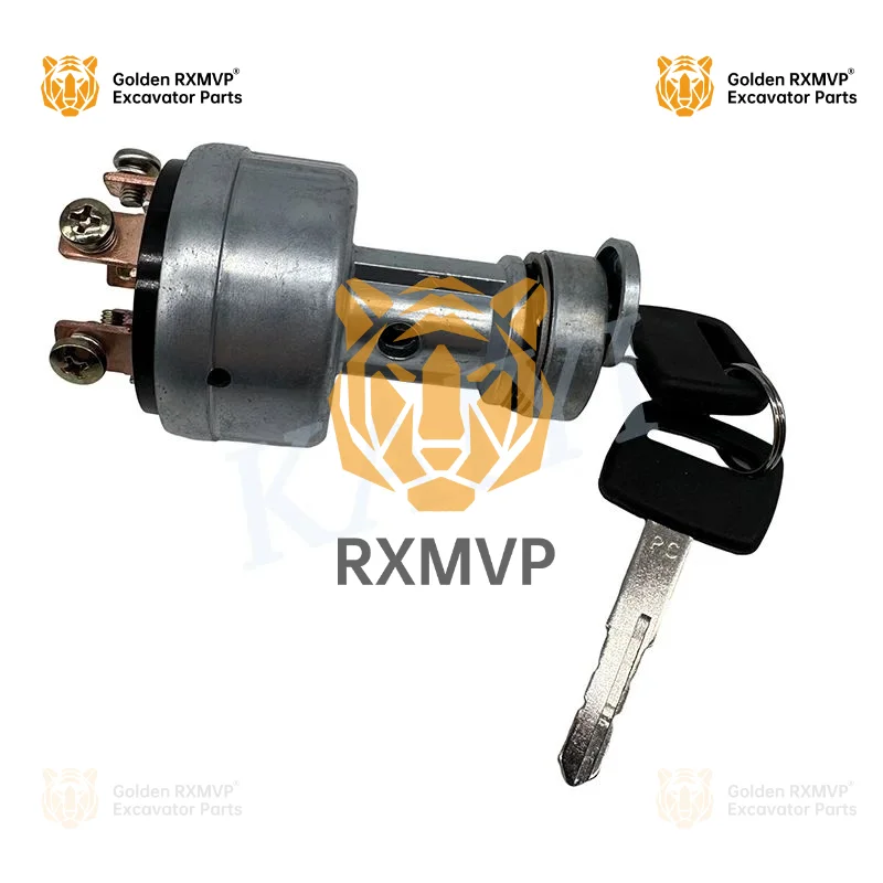 For Komatsu PC110/200/300/360-7-8 ignition switch start lock 08086-20000 excavator accessories