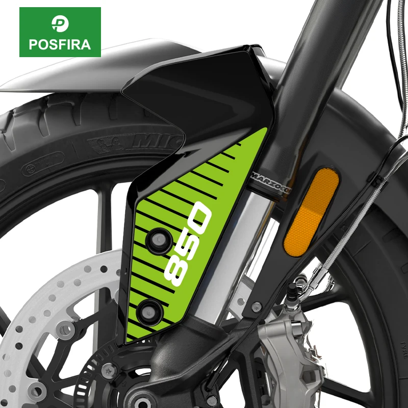 

POSFIRA Motorcycle Front Fender Stickers Vinyl Decals for Triumph Tiger 850 Sport 2024-2025 Mudguard Decoration Accessories