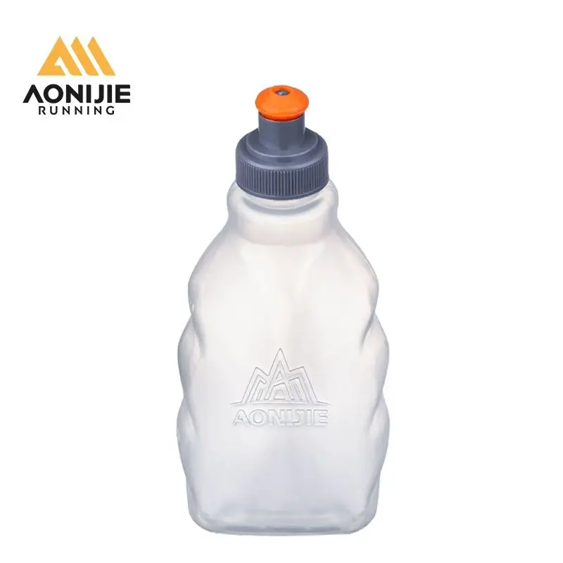AONIJIE 170 مللي 250 مللي حاوية تخزين زجاجات المياه الخارجية الجري المشي لمسافات طويلة ماراثون الصالة الرياضية اللياقة البدنية لحقيبة الخصر حزام غلاية ناعمة