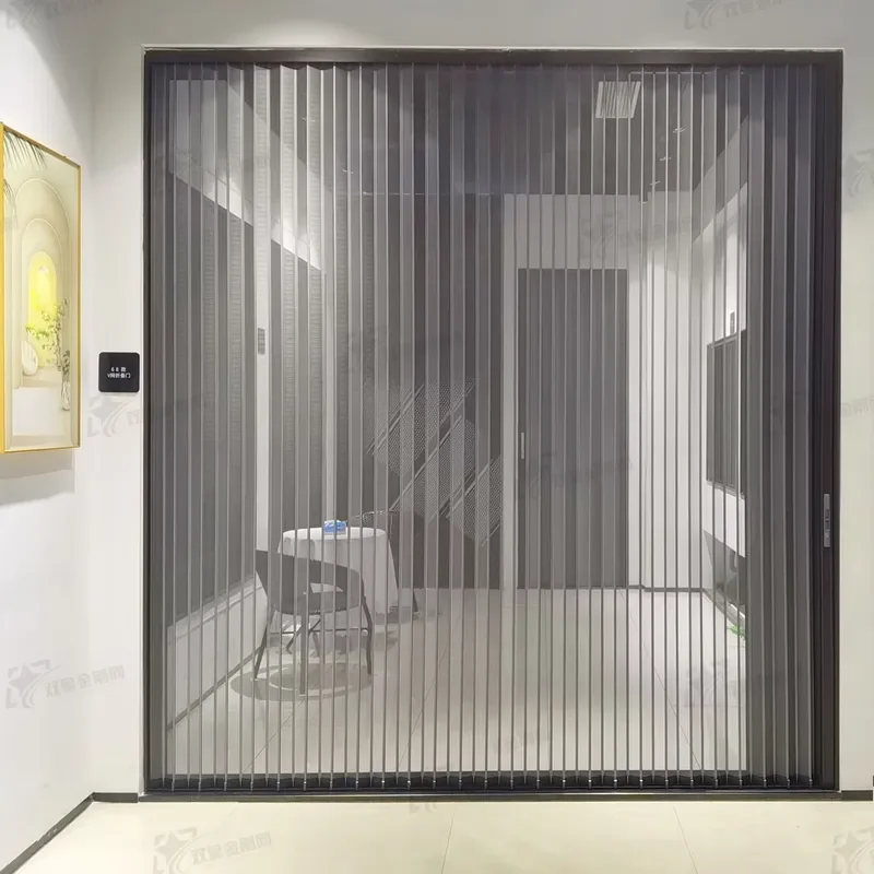 Ultra-fine Folding Screen Doors Seamlessly Fit to Prevent Tiny Mosquitoes to Enhance the Anti-mosquito Effect