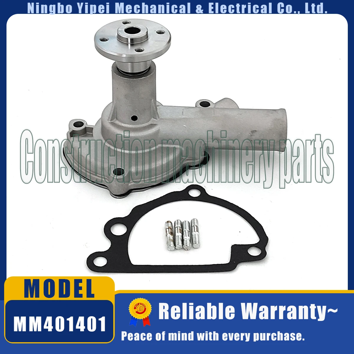 Новая водяная помпа (1 шт.) MM401401 для двигателей Mitsubishi KE55, KE70, KE75, KE95 (аналог MM401402)