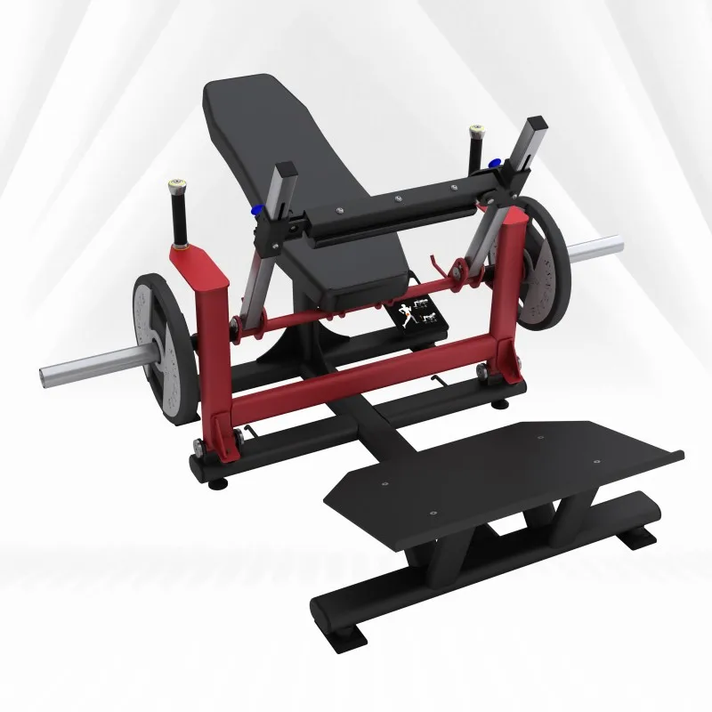 

IWF Shanghai Hip SAquat Machine MND Machine Hip Trainer Fitness Equipment Plate Loaded Machine Bodybuilding For Hip Thrust