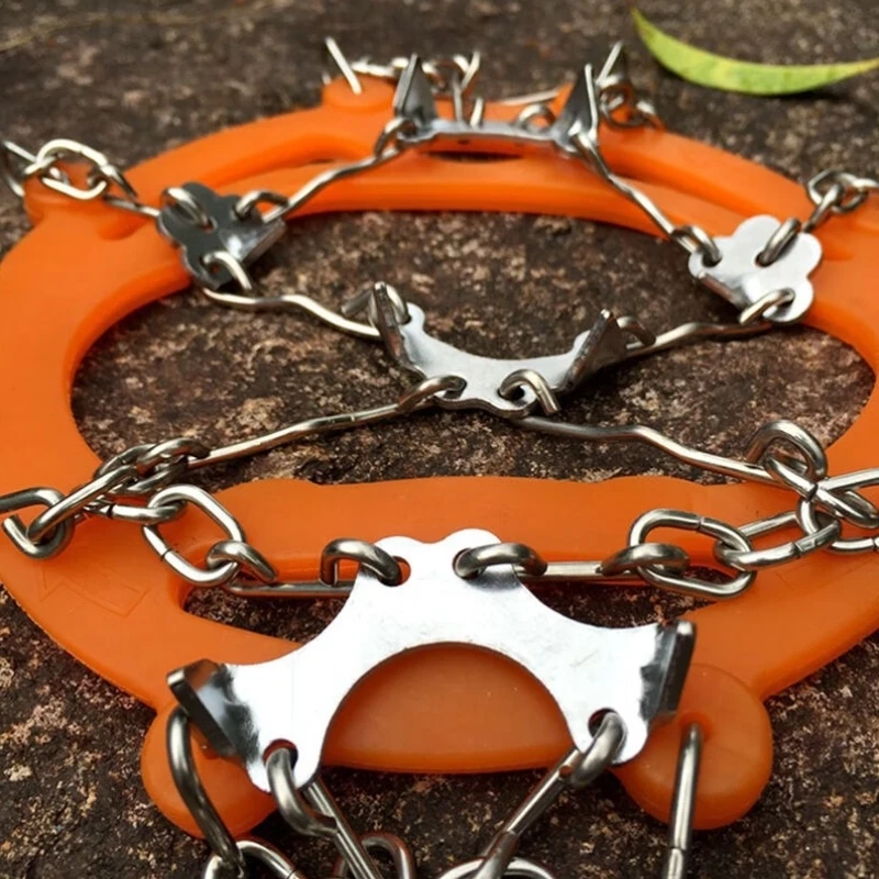 

Tan Hao уличная кошка противоскользящие бахилы снаряжение для скалолазания снежный коготь альпинистская обувь цепочка для ногтей ледяной захват S30 пятно