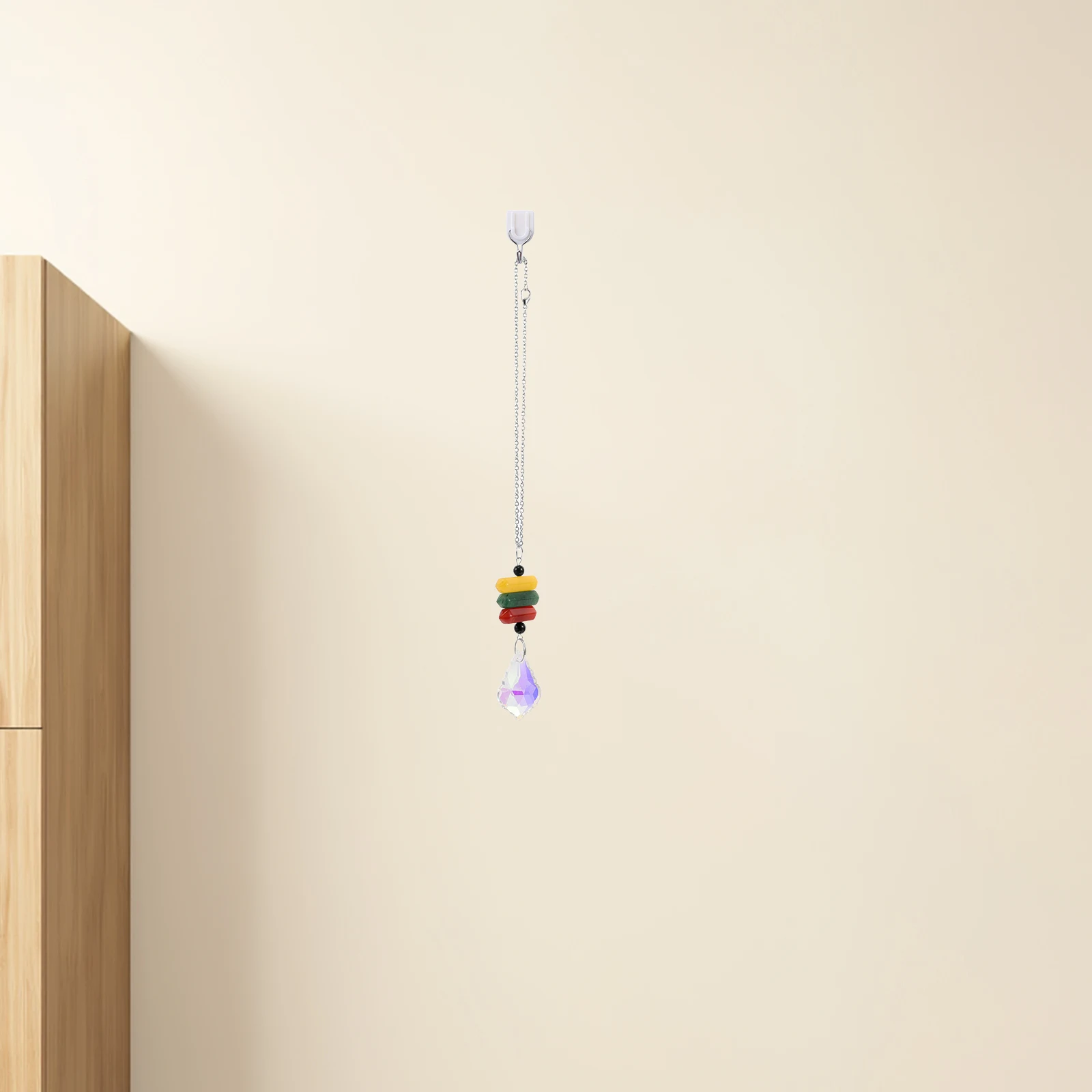 

Natural Crystal Sun Catcher Hanging Decor Window Prism Ornament Bedroom Living Room Office Decoration Window Crystals