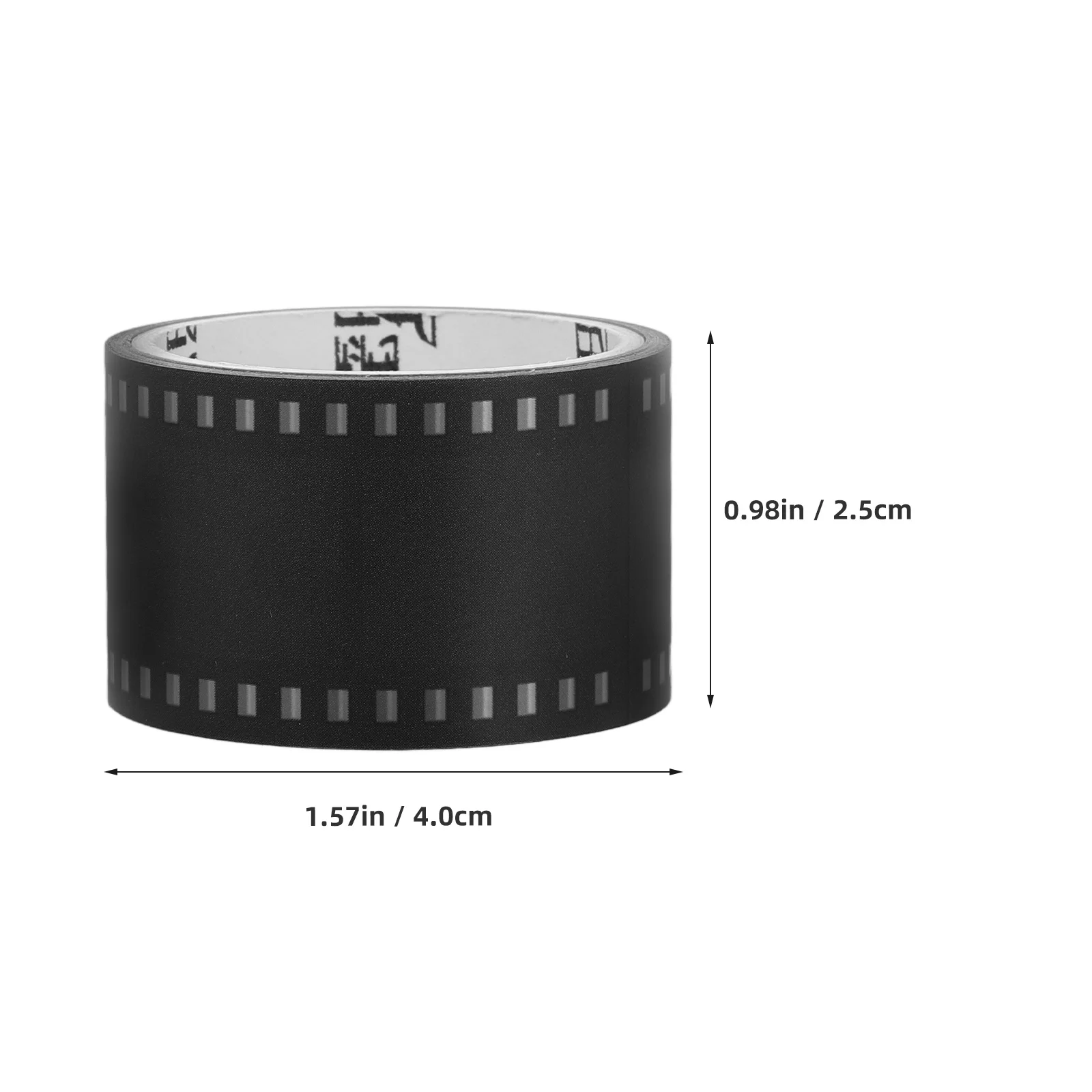 2 Rolls Movie Film Stickers Craft Tape for Scrapbooking Hand Account Adhesive Decorative Crafts The Pet