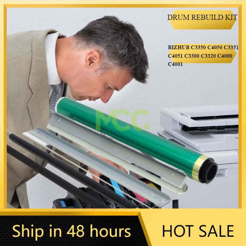 

1 UNIT TOP LONG LIFE DRUM KIT FOR COPIER KONICA BIZHUB C3350 C4050 C3351 C4051 C3300 C3320 C4000 C4001
