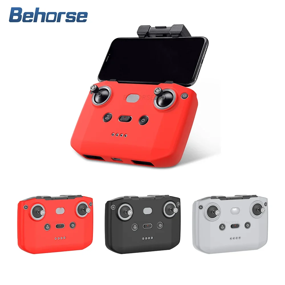 حافظة من السيليكون لـ DJI Neo/Flip/Mini 4 Pro/4K/3/Mavic 3 غطاء حماية مضاد للخدش لملحقات RC N1/N2/N3