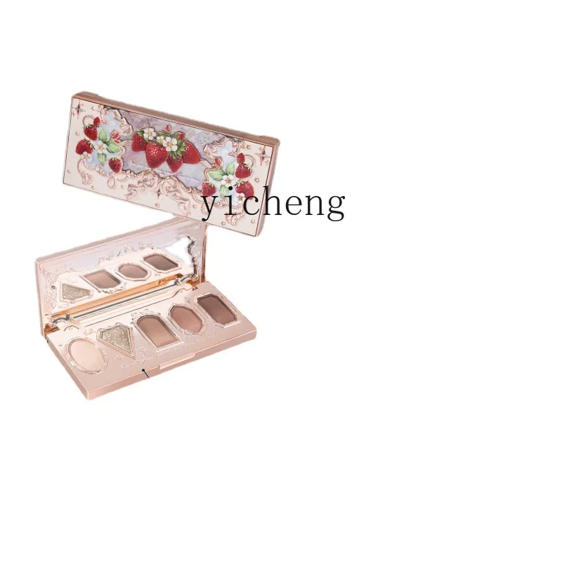 YY Strawberry Rococo Eye Shadow Matte Shimmer Mashed Potatoes Delicate