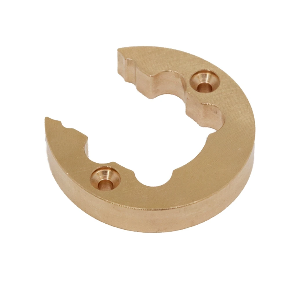 Brass Wheel Counterweight Balance Weight for RC AT4 JT4 1/10 RC Crawler Car Upgrade Parts Accessories