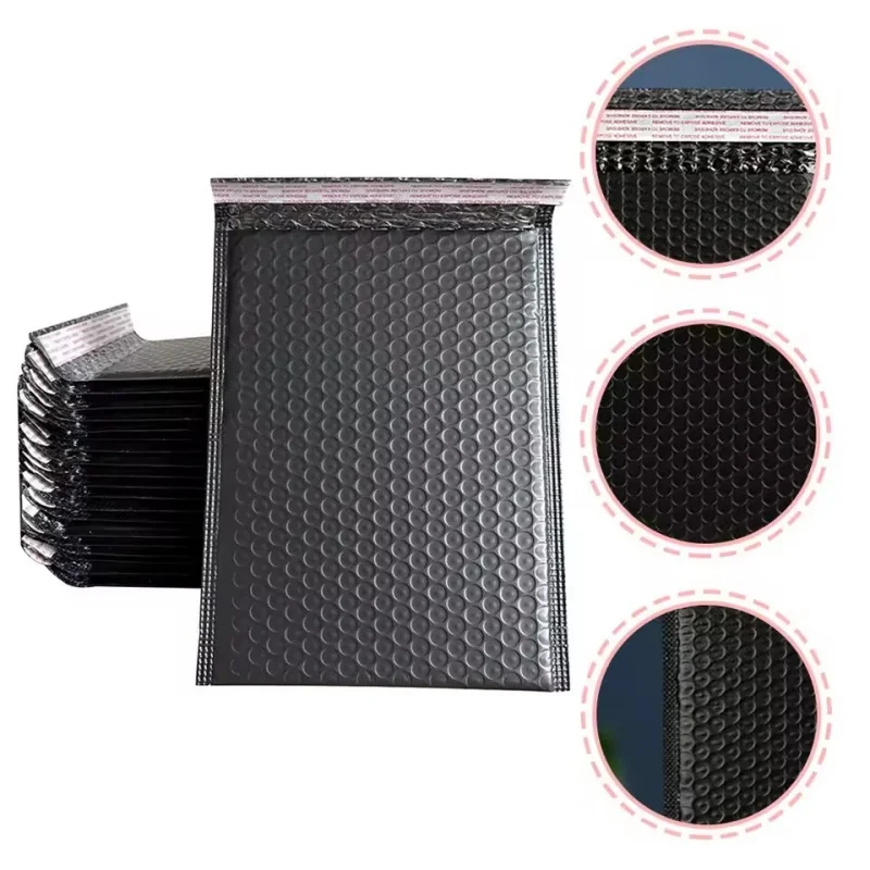 10/50/100pcs Waterproof Self-Adhesive Thick Bubble Bag Clothing Packaging Bag Water Cup Packaging Bag Stationery Packaging