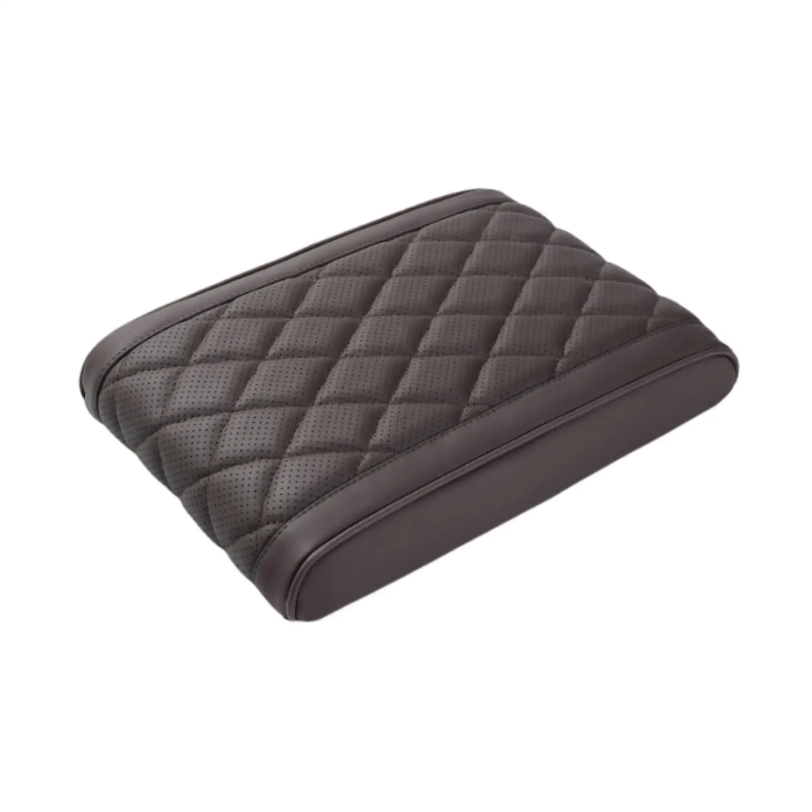 PU Leather Car Armrest Cushion Memory Foam Armrest Box Cover Universal Pillow for Vehicle Central Consoles