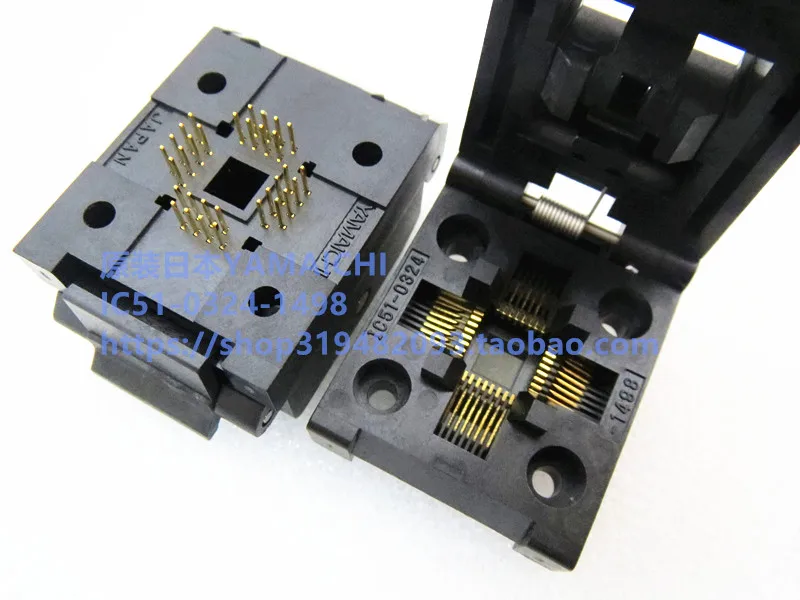 IC51-0324-1498 QFP32 IC Test seat test bench test socket programming seat