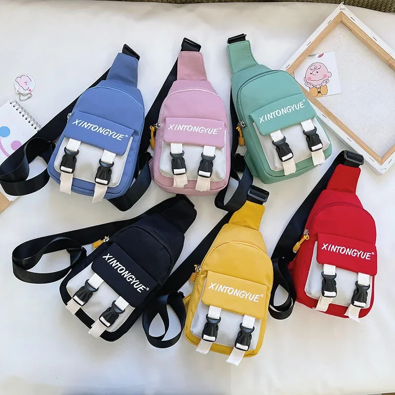 Bolsas de mensajero para niños, bolso de pecho con letras, bolso cruzado para madre y niño, bolsos de diseñador, 2024