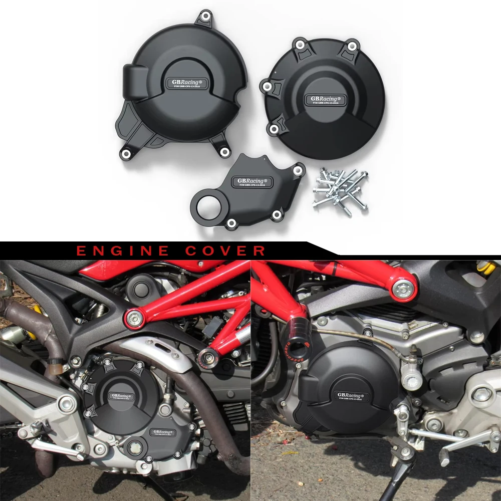 

For Ducati Monster 696 796 659 795 2012-2015 Engine Cover Protection