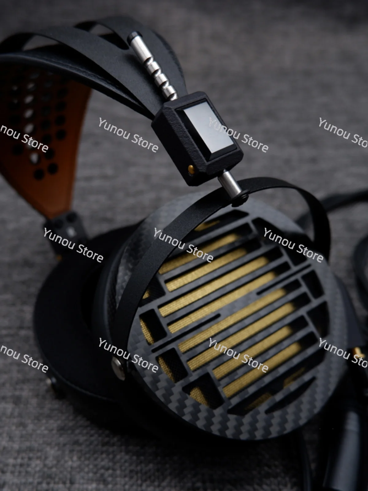 Gold Plate Diaphragm Headphones Nan7 High Sensitivity Fever Earphones