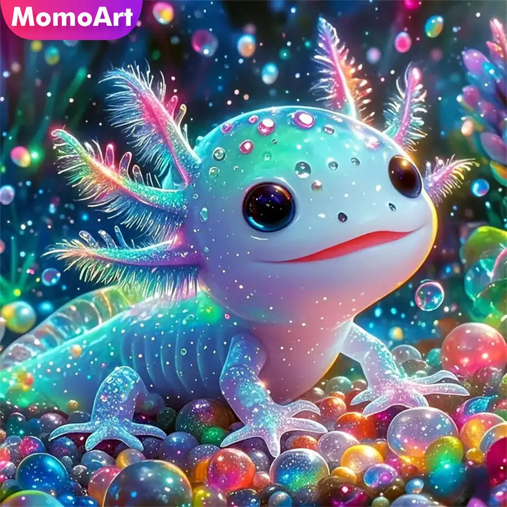 Momoart Bär Diamant Mosaik Tier voller Runde Diamant Malerei Mond Stickerei neue Ankunft handgemachte Hobby