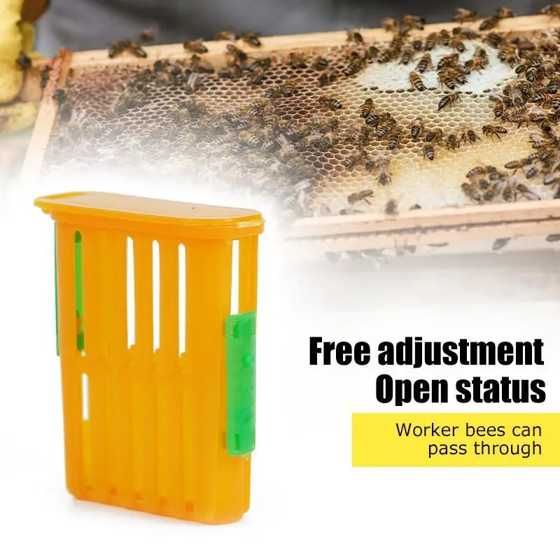 5Pcs Queen Bee Post Cage Beekeeping Queen Cages Move Transmit Grid Box Bee Marking Cage Beekeeping Tools Queens Shipping Box