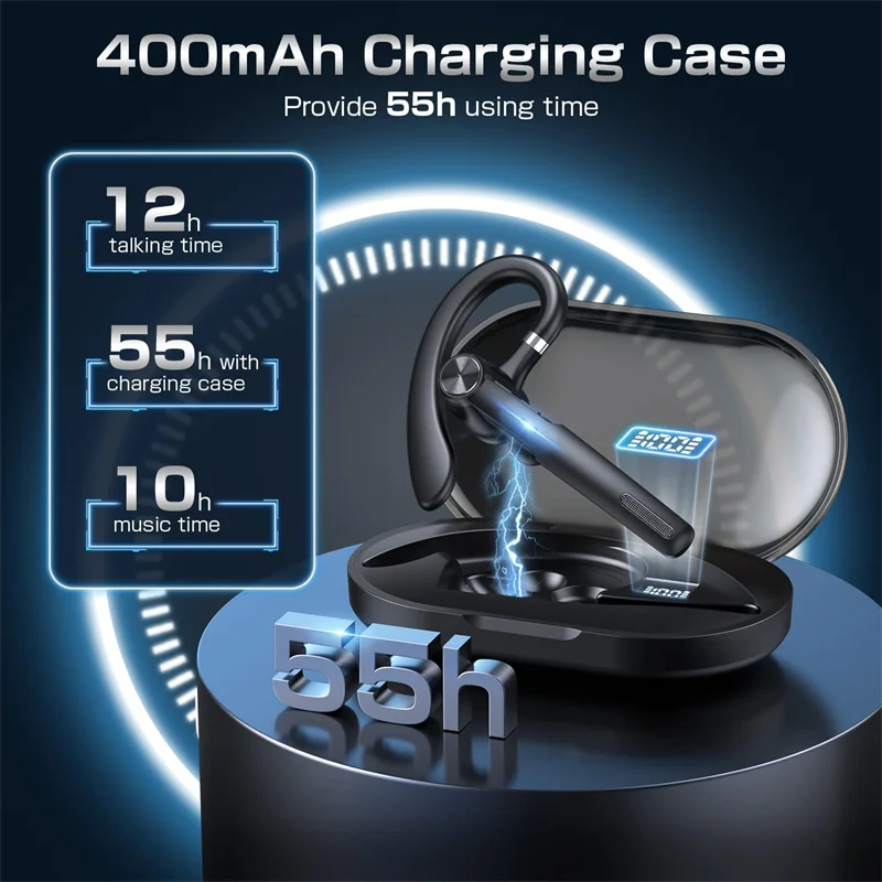 Wireless Headphones With Microphon Bluetooth Earphone Office Headset Fone De Ouvido Audifonos Con Microfono Busines Auriculares