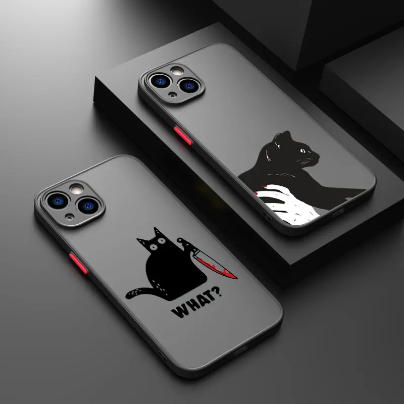 Cat Fasion Phone Case For OnePlus NORD CE2 CE N10 N100 10 9 8 8T Pro Soft Silicone Edge Hard PC Skin Matte Cover Funda