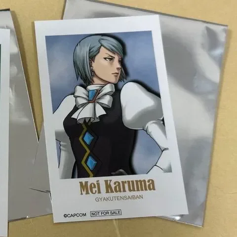 المحامي الآس فينيكس رايت مايلز إديجوورث مي كاروما مايا فاي تأثيري أنيمي الشكل ورقة بطاقة صغيرة كاميرا فورية هدية عيد الميلاد