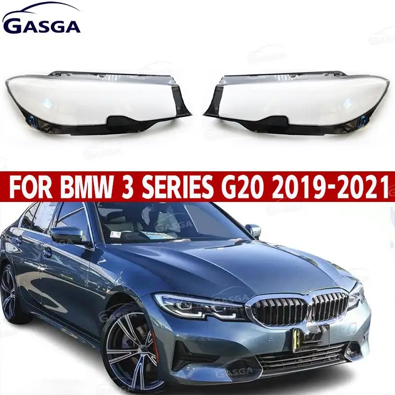 

Front Headlamp Shell For BMW 3 Series G20 2019 2010 2021 Led Car Transparent Lampshade Lens Headlight Cover