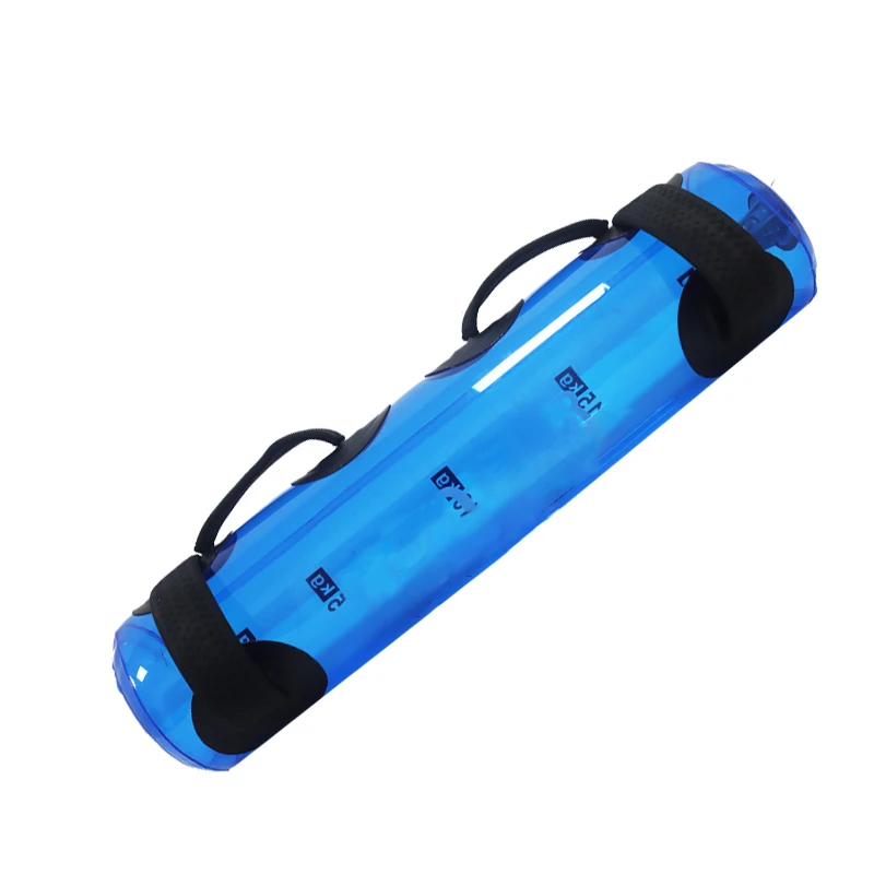 

Portable Large Fitness Training Multifunctional Adjustable Blue PVC Fitness Water Bag Dumbbell Hydropower Bag