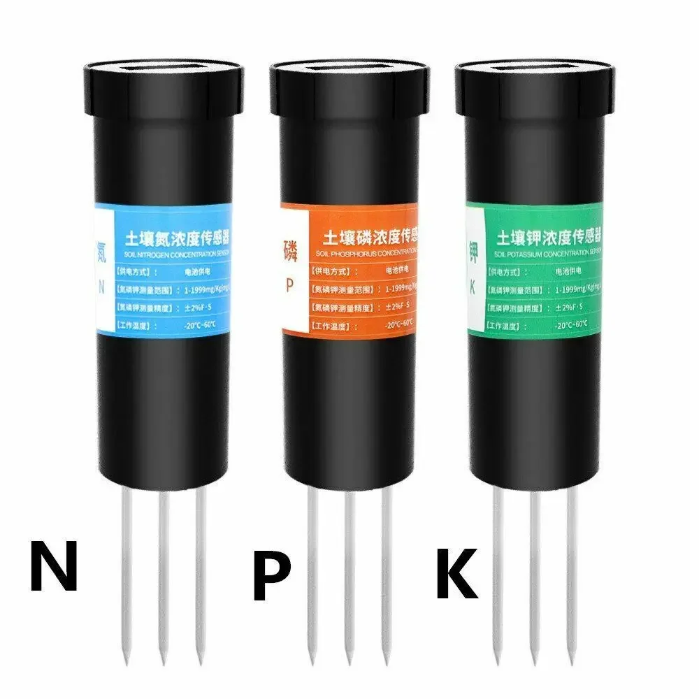 NEW NPK Soil Meter Nutrient Tester Nitrogen Potassium Phosphor Soil Analyzer Garden Plant Survey Garden Plant Flower Testing