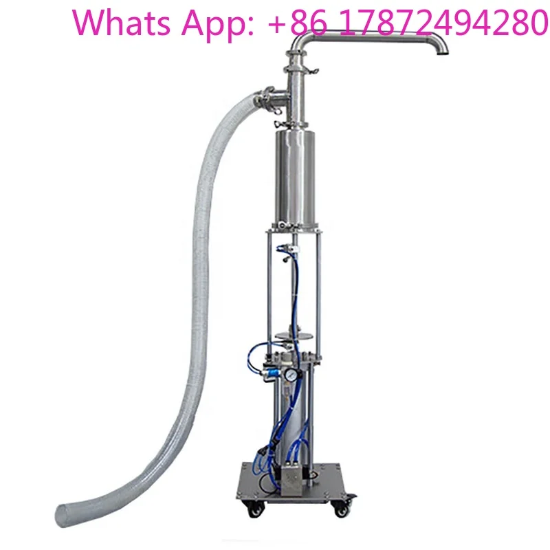 Pneumatic  Cream Paste Viscosity Transfer Pump Feeding Machine Stainless Steel Transfer Pump s
