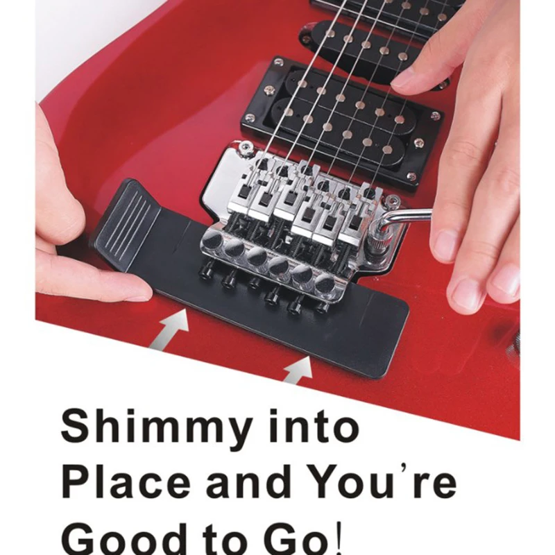 Guitar Floating Tremolo Bridge Shim-Raise Guitar Bridges For Easy Adjustment And Tuning For Faster String Replacement