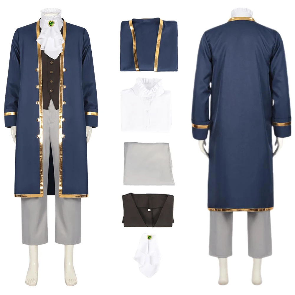 Anime Sousou Cos Lugner Cosplay Kostüm Outfits Fantasy Mäntel Westen Halloween Karneval Anzug Zubehör für erwachsene Männer Rollenspiel