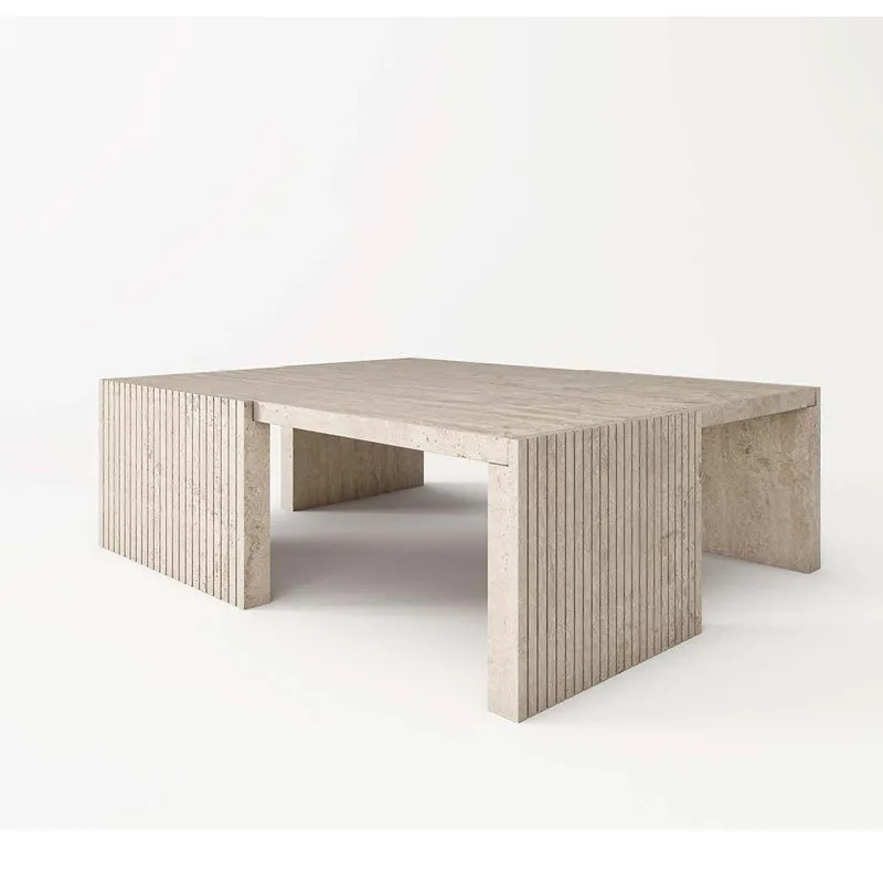 

D# Living Room Furniture Sets Center Coffee Tables Modern Luxury Marble Square Low Height Coffee Tables