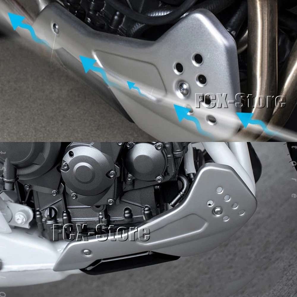 For Trident 660 TRIDENT 660 Motorcycle Accessories Engine Anti-collision Baffle Chassis Guard Board Fender Protection Cover