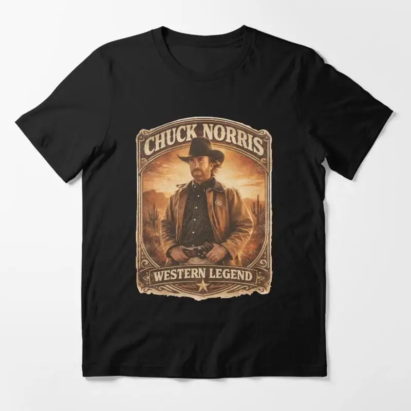 Chuck Norris Western Legend Retro Essential T-Shirt