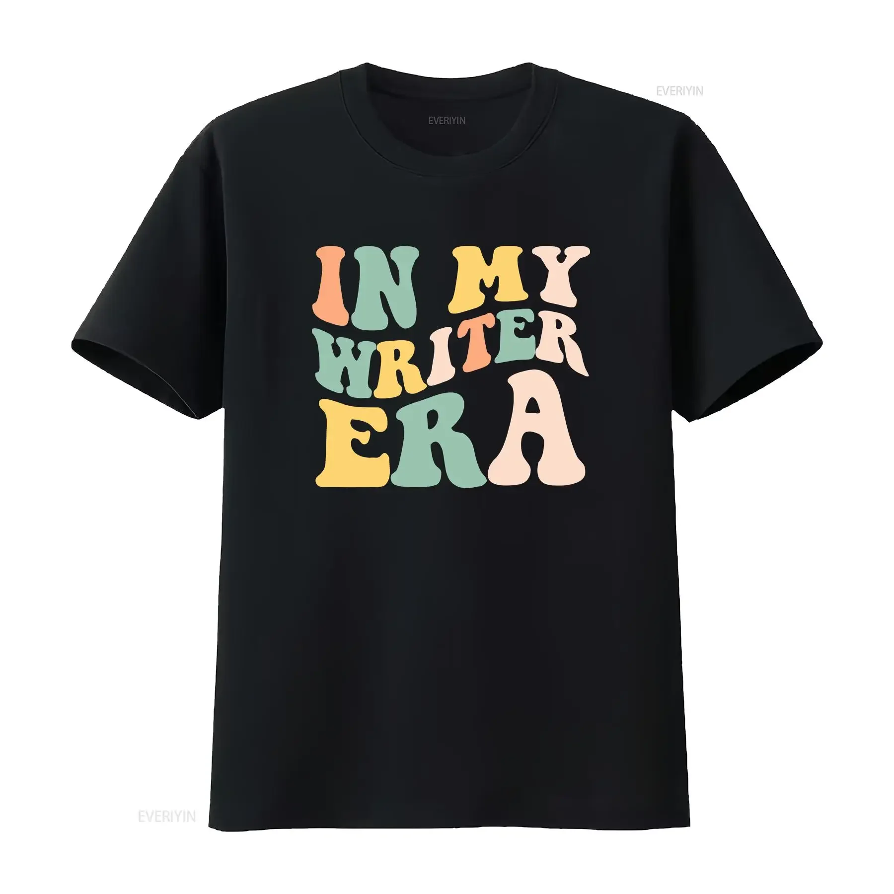 In My Writer Era Story Author Writing Book Journalist Womens T Shirt  vintage Washed Slightly graphic Comfortable Unisex
