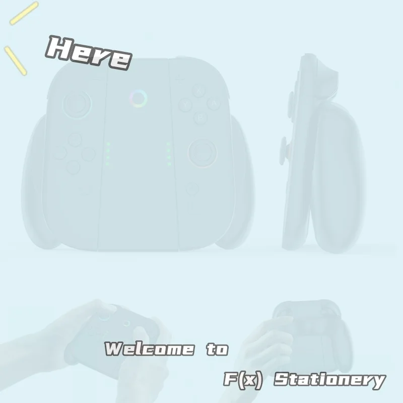 1Pc Type-C Charging Grip For Switch 2 JoyCon Multi-Function Handle Holder Dock Adapter NS Switch2 Accessories