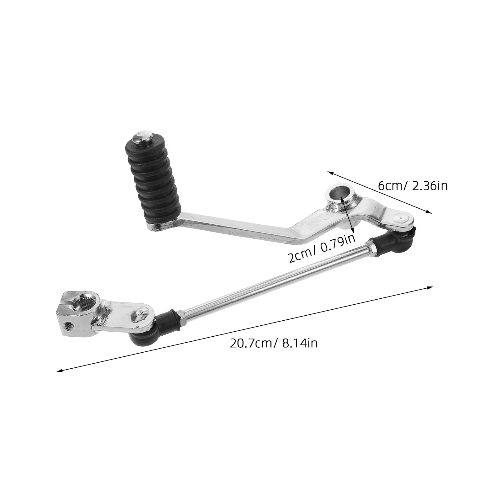 Motorcycle Gear Shift Lever High Strength Alloy Smooth Shifting Anti-Slip Replacement for Dirt Bike Shifter Linkage Arm