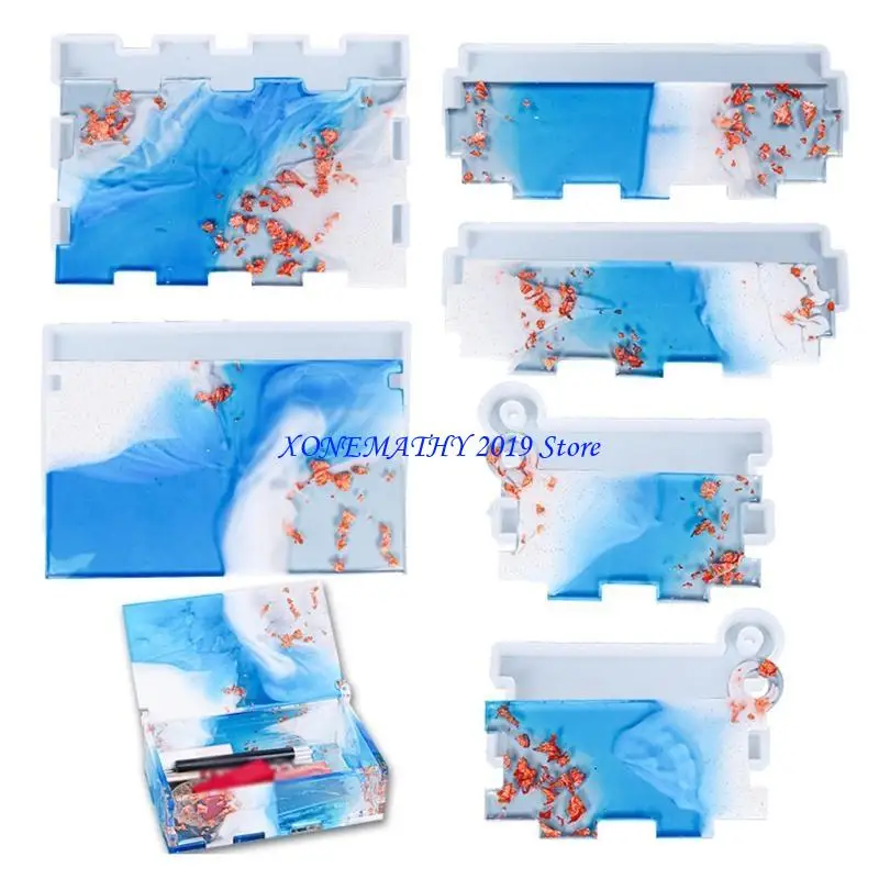 

F42F Silicone Casting Mold Make Candles Candy Chocolate Soap Embellishments Smooth