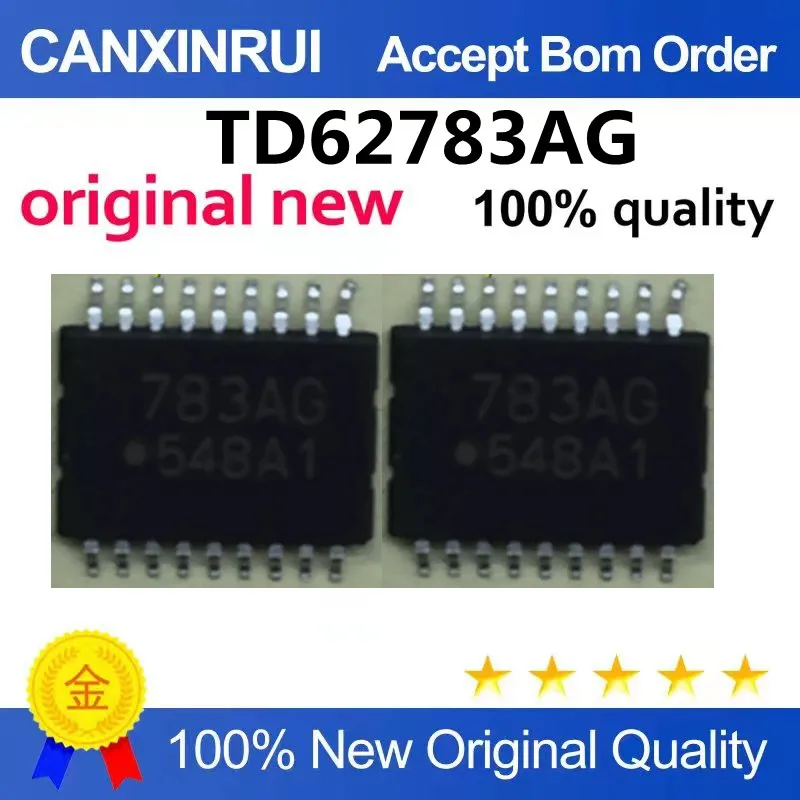 

TD62783AG brand new original genuine, quality assured.