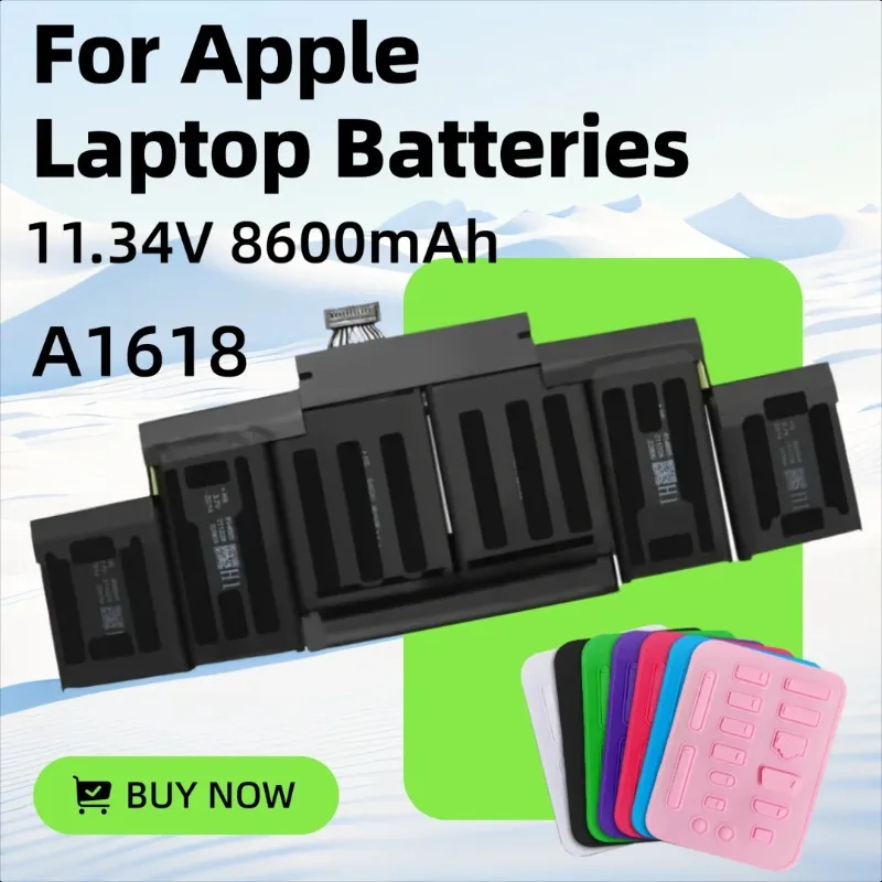 

11.34V 8600mAh A1618 Battery for Apple MacBook Pro 15" A1398 Retina 2015 Laptop Batteries