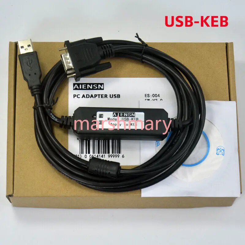 

1PCS NEW USB-KEB KEB debugging cable for F4 / F5 series inverter RS232 panel