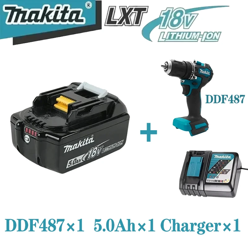 Superaanbieding 100% originele Makita 18V batterij, voor Makita BL1850 BL1840 BL1830B batterij, 6.0Ah 9.0Ah LITHIUM batterij, snellader